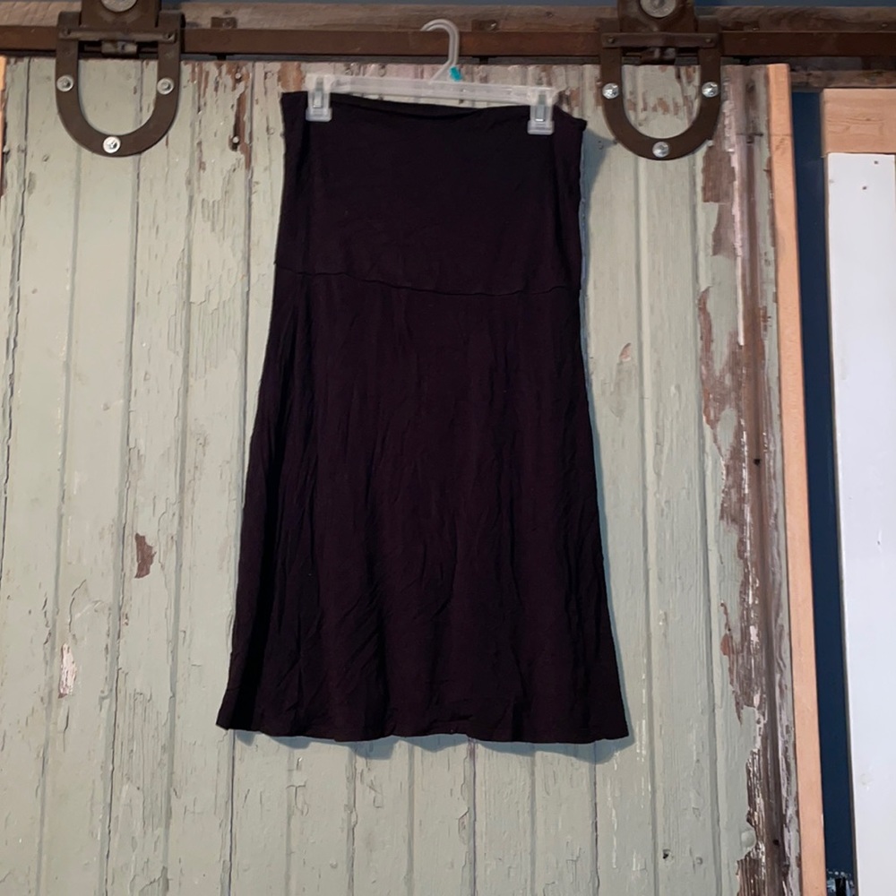 black dress skirt